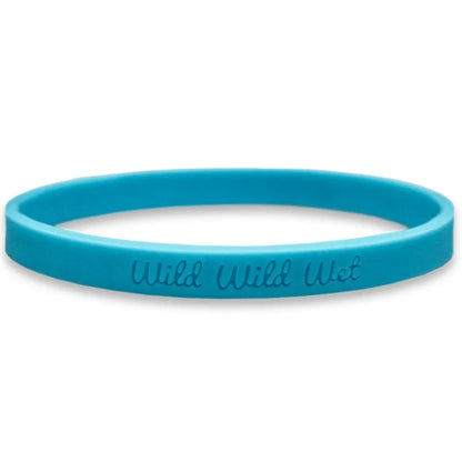 1/4 Inch Debossed Wristbands