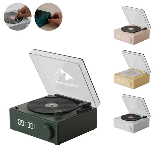 Vintage Vinyl Record Player Bluetooth Speaker