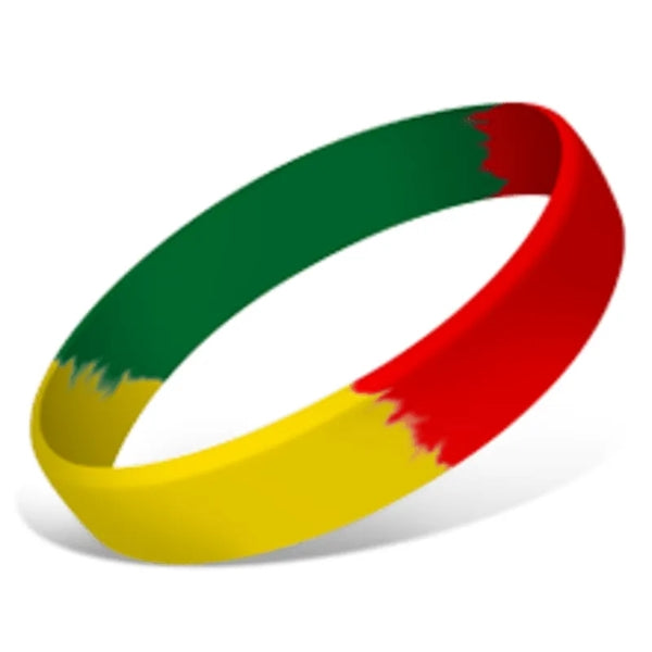1/4 Inch Printed Wristbands