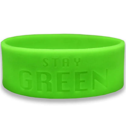 3/4 Inch Debossed Wristbands