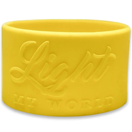 1.5 Inch Embossed Wristbands