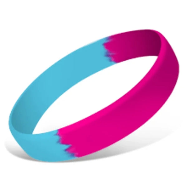 2 Inch Embossed Printed Wristbands