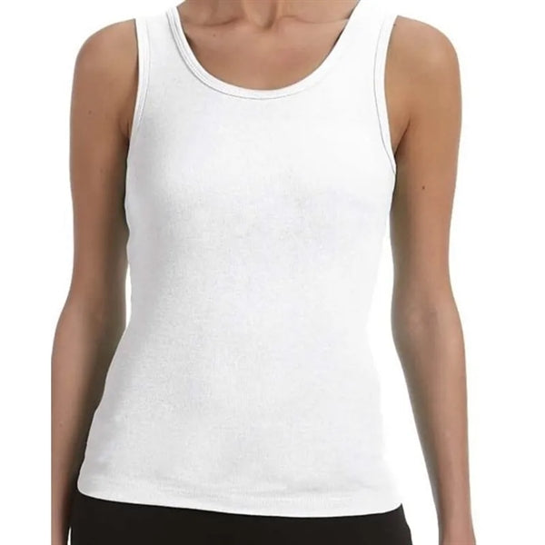 Bella Ladies Stretch Rib Tank
