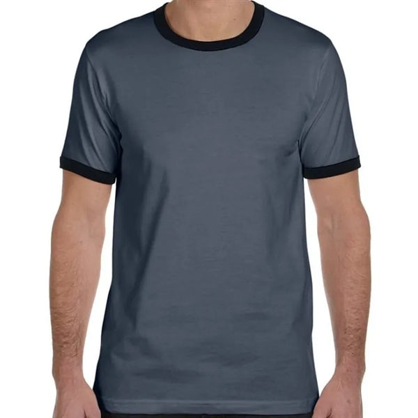 Bella Mens Jersey Short-Sleeve Ringer T-Shirt