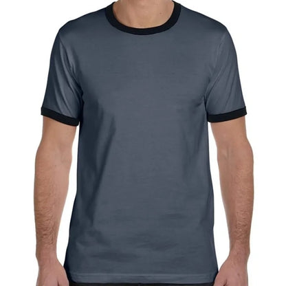 Bella Mens Jersey Short-Sleeve Ringer T-Shirt