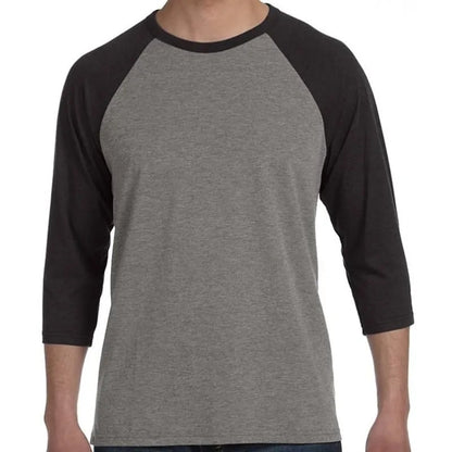 Bella Unisex 3/4-Sleeve Baseball T-Shirt