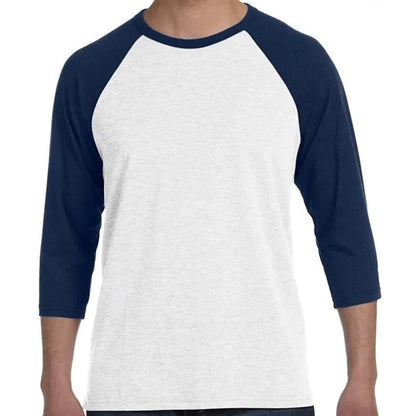 Bella Unisex 3/4-Sleeve Baseball T-Shirt