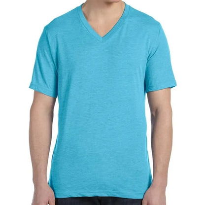Bella Unisex Triblend Short-Sleeve V-Neck T-Shirt