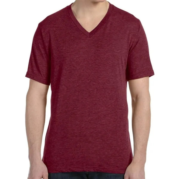 Bella Unisex Triblend Short-Sleeve V-Neck T-Shirt