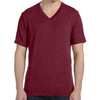 Bella Unisex Triblend Short-Sleeve V-Neck T-Shirt