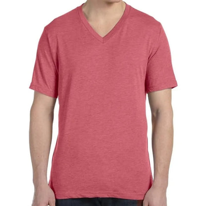 Bella Unisex Triblend Short-Sleeve V-Neck T-Shirt