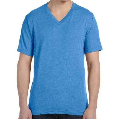 Bella Unisex Triblend Short-Sleeve V-Neck T-Shirt