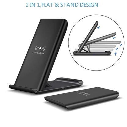 Foldable 15W Fast Wireless Charging Stand