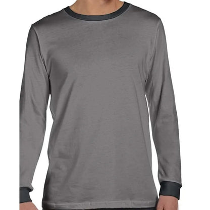 Bella Mens Jersey Long-Sleeve T-Shirt