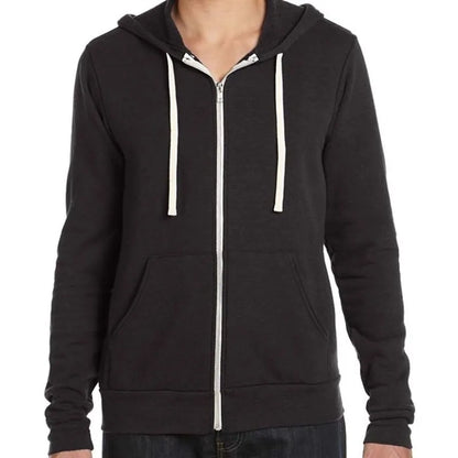 Bella Unisex Triblend Sponge Fleece Full-Zip Hoodie
