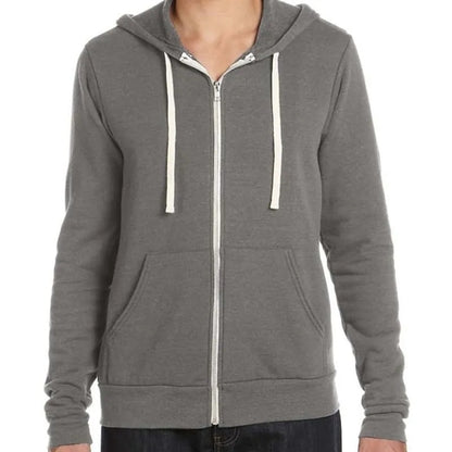 Bella Unisex Triblend Sponge Fleece Full-Zip Hoodie