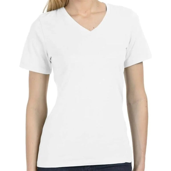Bella Missys Relaxed Jersey Short-Sleeve V-Neck T-Shirt