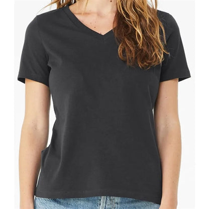 Bella Missys Relaxed Jersey Short-Sleeve V-Neck T-Shirt