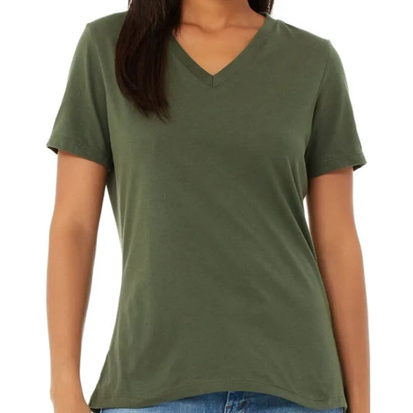 Bella Missys Relaxed Jersey Short-Sleeve V-Neck T-Shirt