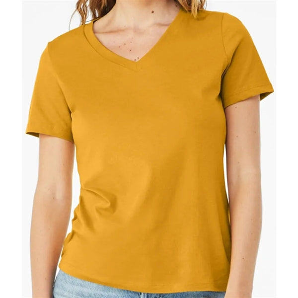 Bella Missys Relaxed Jersey Short-Sleeve V-Neck T-Shirt