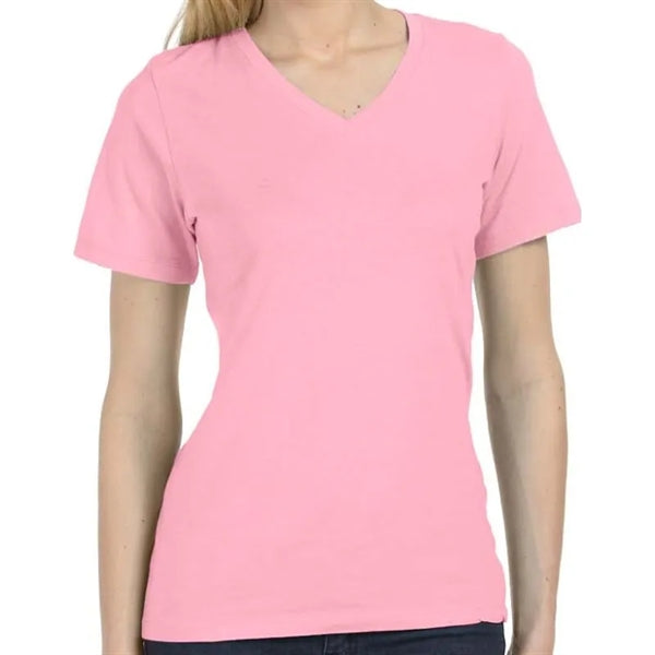 Bella Missys Relaxed Jersey Short-Sleeve V-Neck T-Shirt