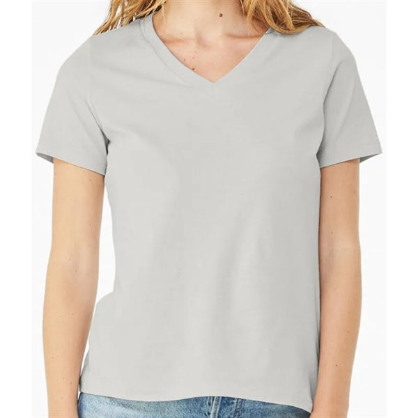 Bella Missys Relaxed Jersey Short-Sleeve V-Neck T-Shirt