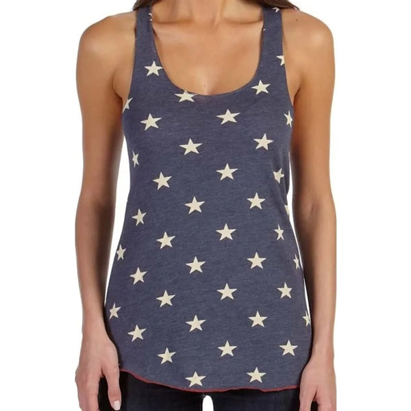 Alternative Ladies Meegs Printed Racer Tank