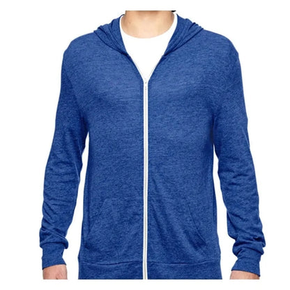 Alternative Mens Eco Long-Sleeve Zip Hoodie
