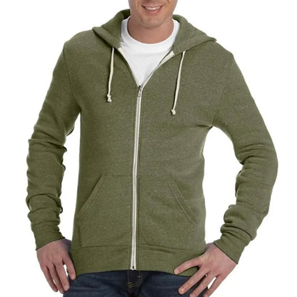 Alternative Mens Rocky Zip Hoodie