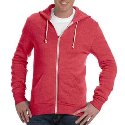 Alternative Mens Rocky Zip Hoodie