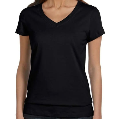 Bella Ladies Jersey Short-Sleeve V-Neck T-Shirt