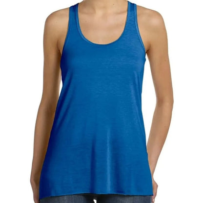Bella Ladies Flowy Racerback Tank