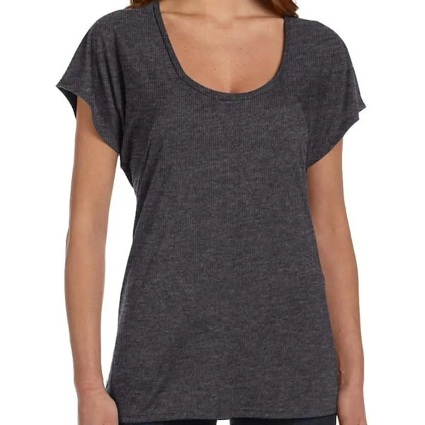Bella Ladies Flowy Raglan T-Shirt