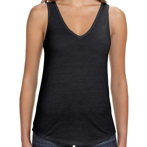 Bella Ladies Flowy V-Neck Tank