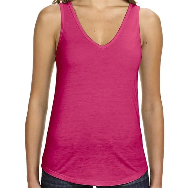 Bella Ladies Flowy V-Neck Tank