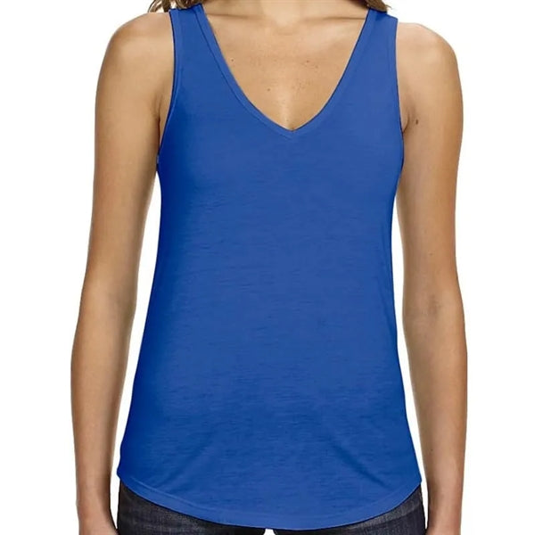 Bella Ladies Flowy V-Neck Tank