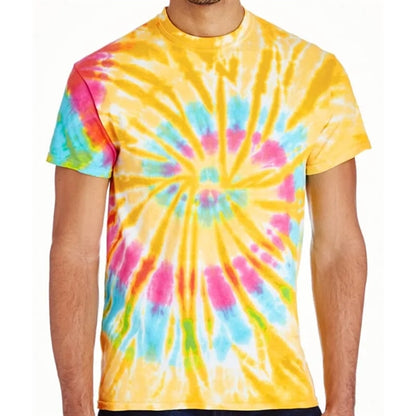 Tie-Dye 5.4 Oz., 100% Cotton Tie-Dyed T-Shirt