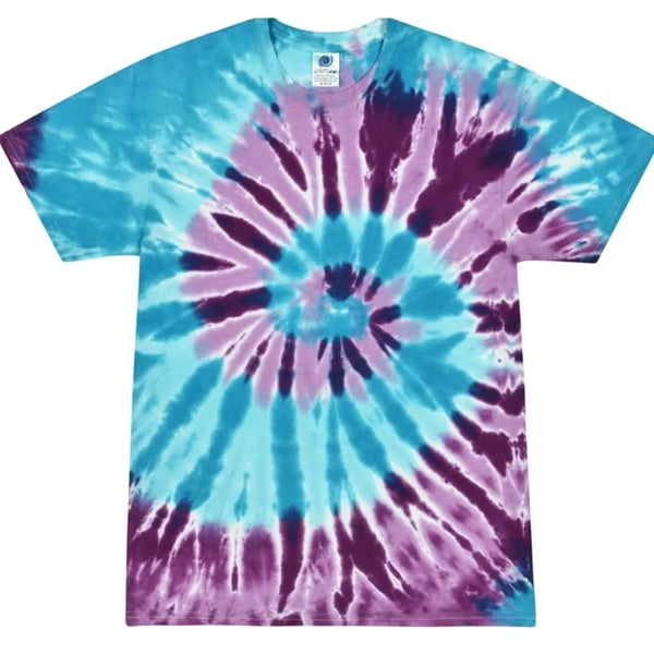 Tie-Dye 5.4 Oz., 100% Cotton Tie-Dyed T-Shirt