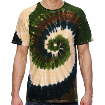 Tie-Dye 5.4 Oz., 100% Cotton Tie-Dyed T-Shirt