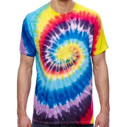 Tie-Dye 5.4 Oz., 100% Cotton Tie-Dyed T-Shirt