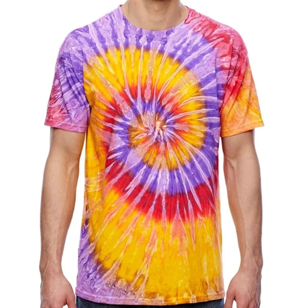Tie-Dye 5.4 Oz., 100% Cotton Tie-Dyed T-Shirt