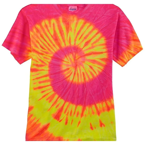 Tie-Dye 5.4 Oz., 100% Cotton Tie-Dyed T-Shirt