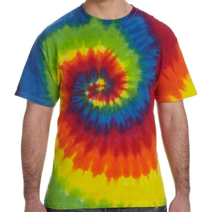 Tie-Dye 5.4 Oz., 100% Cotton Tie-Dyed T-Shirt