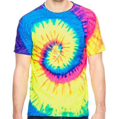 Tie-Dye 5.4 Oz., 100% Cotton Tie-Dyed T-Shirt