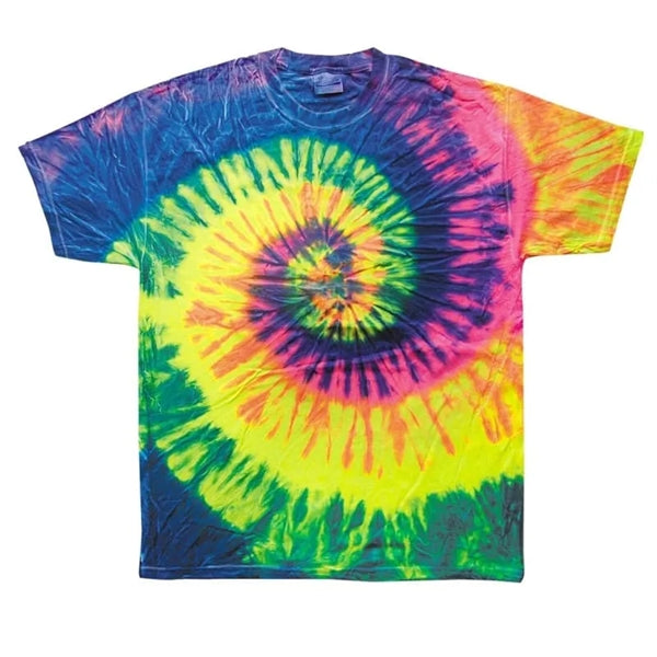 Tie-Dye 5.4 Oz., 100% Cotton Tie-Dyed T-Shirt