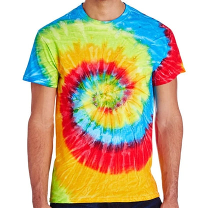 Tie-Dye 5.4 Oz., 100% Cotton Tie-Dyed T-Shirt