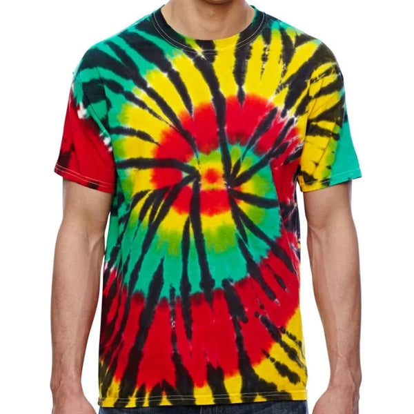 Tie-Dye 5.4 Oz., 100% Cotton Tie-Dyed T-Shirt