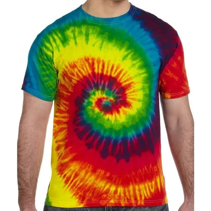 Tie-Dye 5.4 Oz., 100% Cotton Tie-Dyed T-Shirt