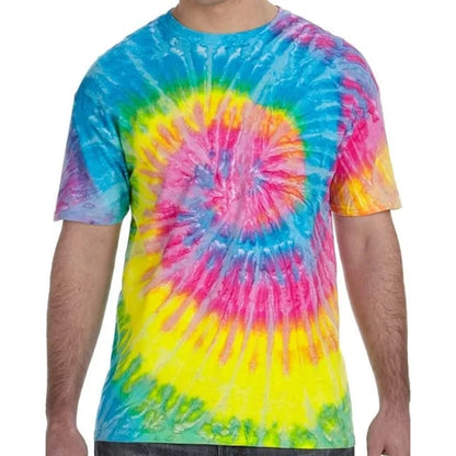 Tie-Dye 5.4 Oz., 100% Cotton Tie-Dyed T-Shirt