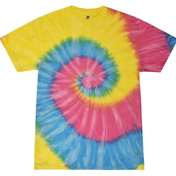 Tie-Dye 5.4 Oz., 100% Cotton Tie-Dyed T-Shirt